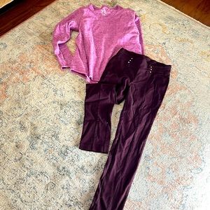 Total outfit.   Medium made for life top and Raffaella stretch pants size 6.